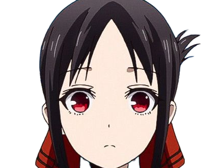 Sticker kaguya shinomiya lyceenne fille waifu kaguya sama love is war academie shuchiin bde vice presidente anime manga yeuxrouges cheveuxnoirs par Dark-63