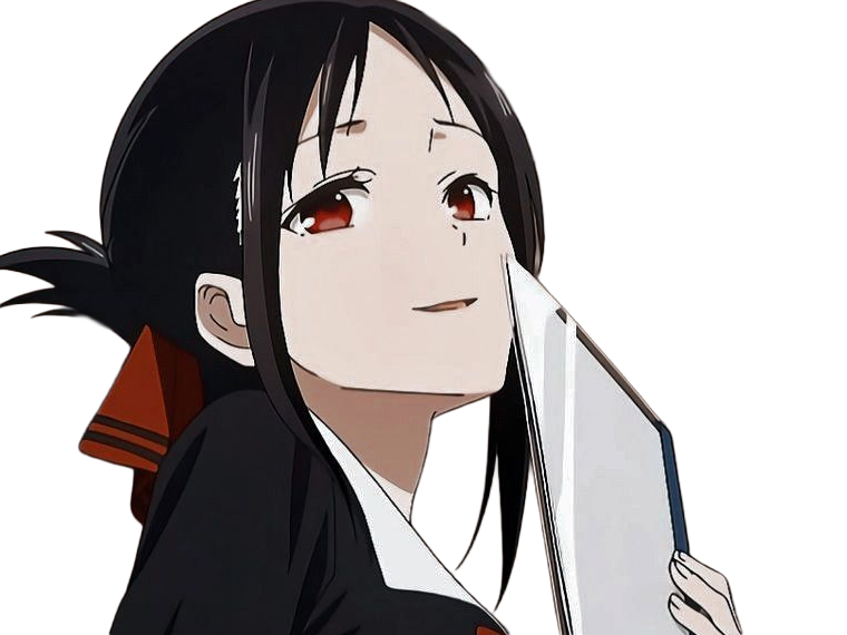Sticker kaguya shinomiya lyceenne fille waifu kaguya sama love is war academie shuchiin bde vice presidente anime manga yeuxrouges cheveuxnoirs par Dark-63