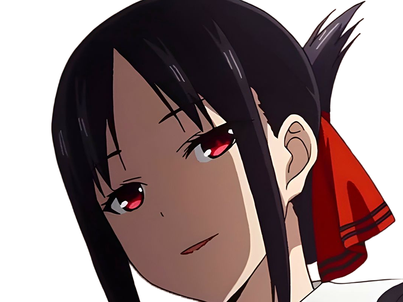 Sticker kaguya shinomiya lyceenne fille waifu kaguya sama love is war academie shuchiin bde vice presidente anime manga yeuxrouges cheveuxnoirs par Dark-63