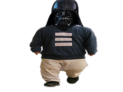 dark-63 dark vador darth vader passe complexe partout nain passepartout petit taille