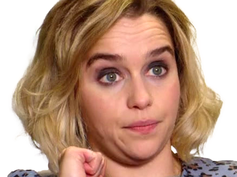 emilia isobel euphemia rose clarke actrice britannique anglaise yeux bleus petite femme blonde mi long