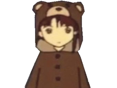 lain iwakura serial experiments pyjama ours