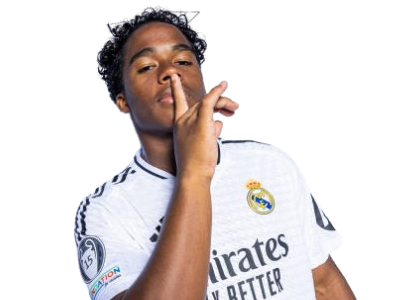 endrick chut shh real madrid silence tais toi callate ta gueule ferme la bresil