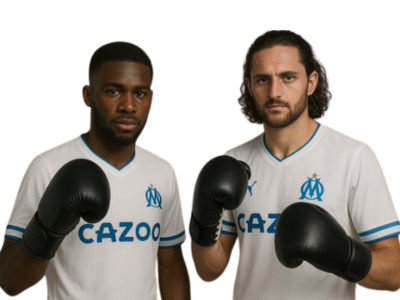 adrien rabiot jonathan rowe om olympique de marseille gants boxe bagarre inouie vestiaire