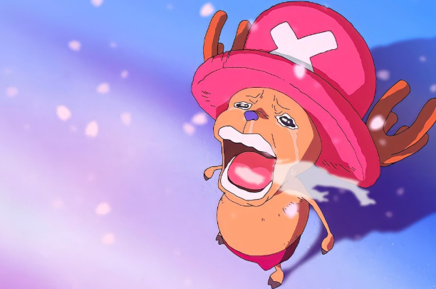 one piece chiale pleure triste chopper tony