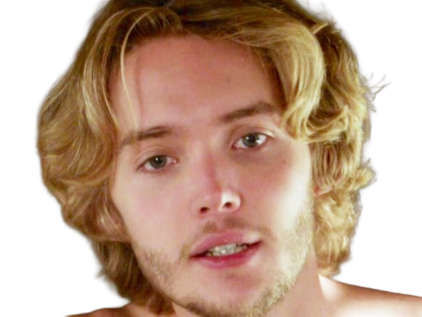 Sticker toby finn regbo acteur musicien homme britannique anglais vingtenaire vingtaine cheveuxblonds yeuxbleus cheveuxboucles 2010s par Dark-63