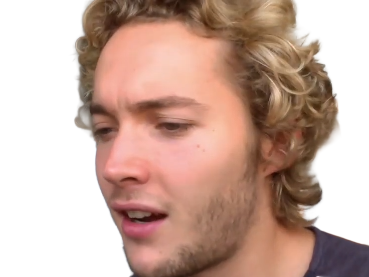 Sticker toby finn regbo acteur musicien homme britannique anglais vingtenaire vingtaine cheveuxblonds yeuxbleus cheveuxboucles 2010s par Dark-63