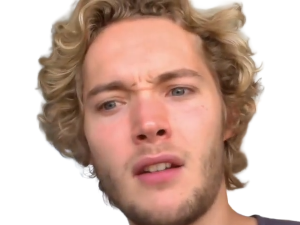 Sticker toby finn regbo acteur musicien homme britannique anglais vingtenaire vingtaine cheveuxblonds yeuxbleus cheveuxboucles 2010s par Dark-63