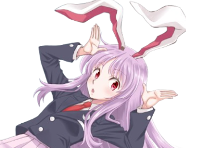 reisen udongein inaba touhou lapin schoolgirl kemonomimi