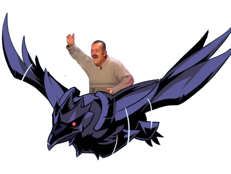 celestin risitas corvaillus corviknight armorga pokemon pkm vol acier 8g chevauche plane fic kalos-sud vlt