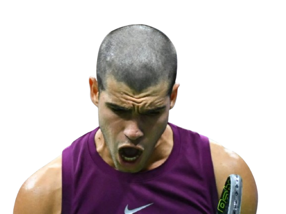alcaraz crane rase chauve chad carlos carlitos tennis ft vamos