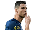 cristiano-ronaldo-cr7-goat-football-chut-shh-tais-toi-callate-shut-up-silence-doigt-bouche