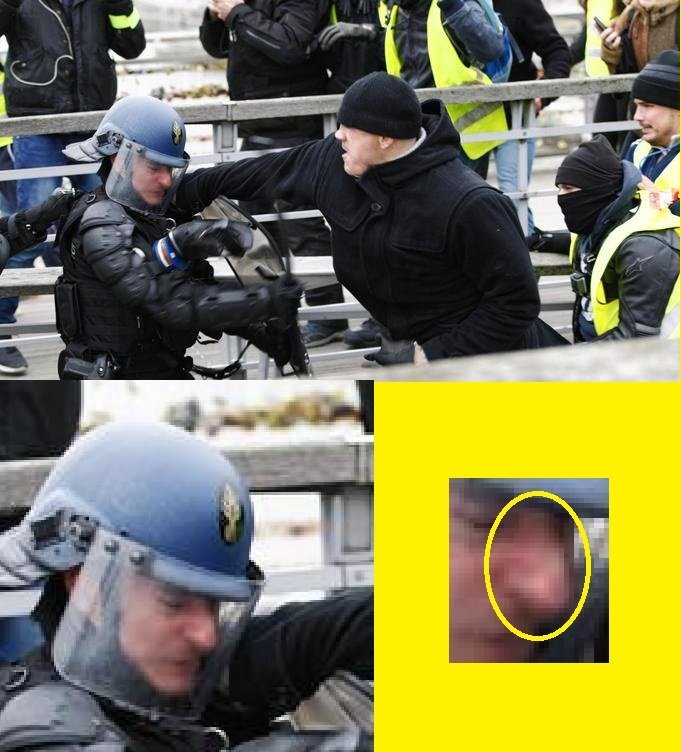 christophe dettinger youtre coup de poing ouin fragile lopette crs