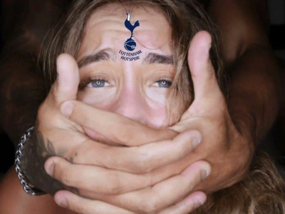 lily phillips victor gyokeres celebration baise tottenham