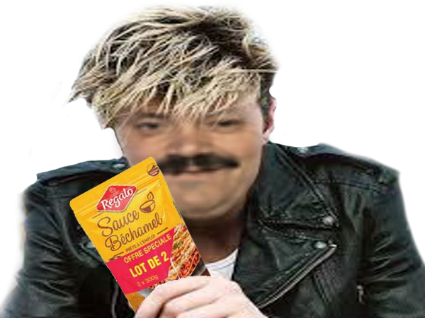 punk chien 86 cheveux blond bechamel cuir risitas zobidizob