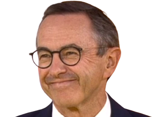 bruno retailleau politque sourire rire