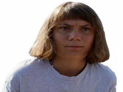 greta thunberg constipe gaucho frange bol meuf diarrhe gaza palestine vert chevalier hippie ecolo moche