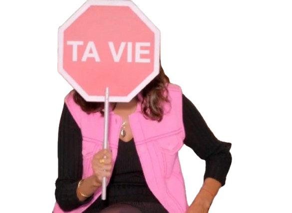 m6u amour est dans le pre karine stop ta vie panneau