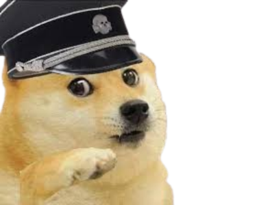 chien doge meme nazi gestapo allemand allemagne nazie sa ss wehrmacht