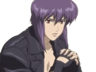 kusanagi-motoko-major-ghostintheshell-standalonecomplex-anime-manga-waifu-femme-cyborg-2002-2003-cheveuxviolets-yeuxrouges