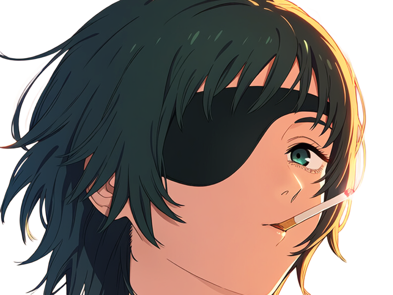 himeno chainsaw man anime manga borgne femme devil hunter securite publique 4e section speciale anti-demons