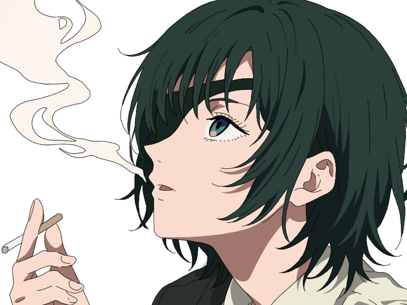 himeno chainsaw man anime manga borgne femme devil hunter securite publique 4e section speciale anti-demons