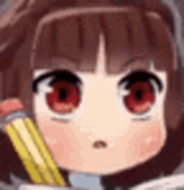 gif anime naruhodo crayon ecrit compris ok cahier fille loli girl