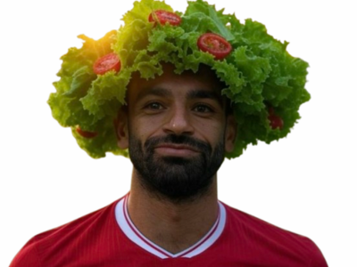 mohamed salah liverpool salade laitue tomate legume cheveux