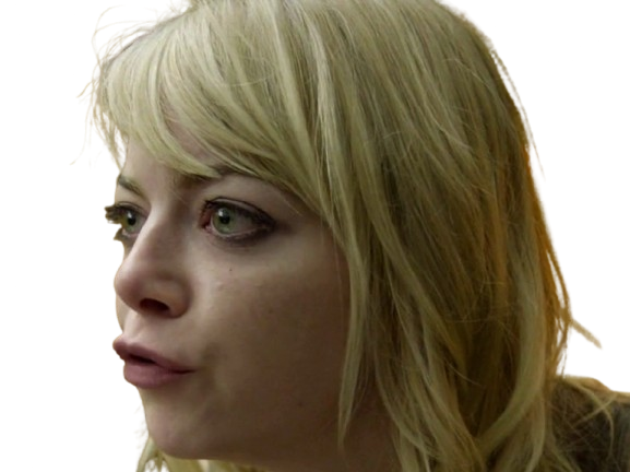 birdman sam thomson emma emily stone actrice americaine blonde yeux verts femme camee drogue maigre
