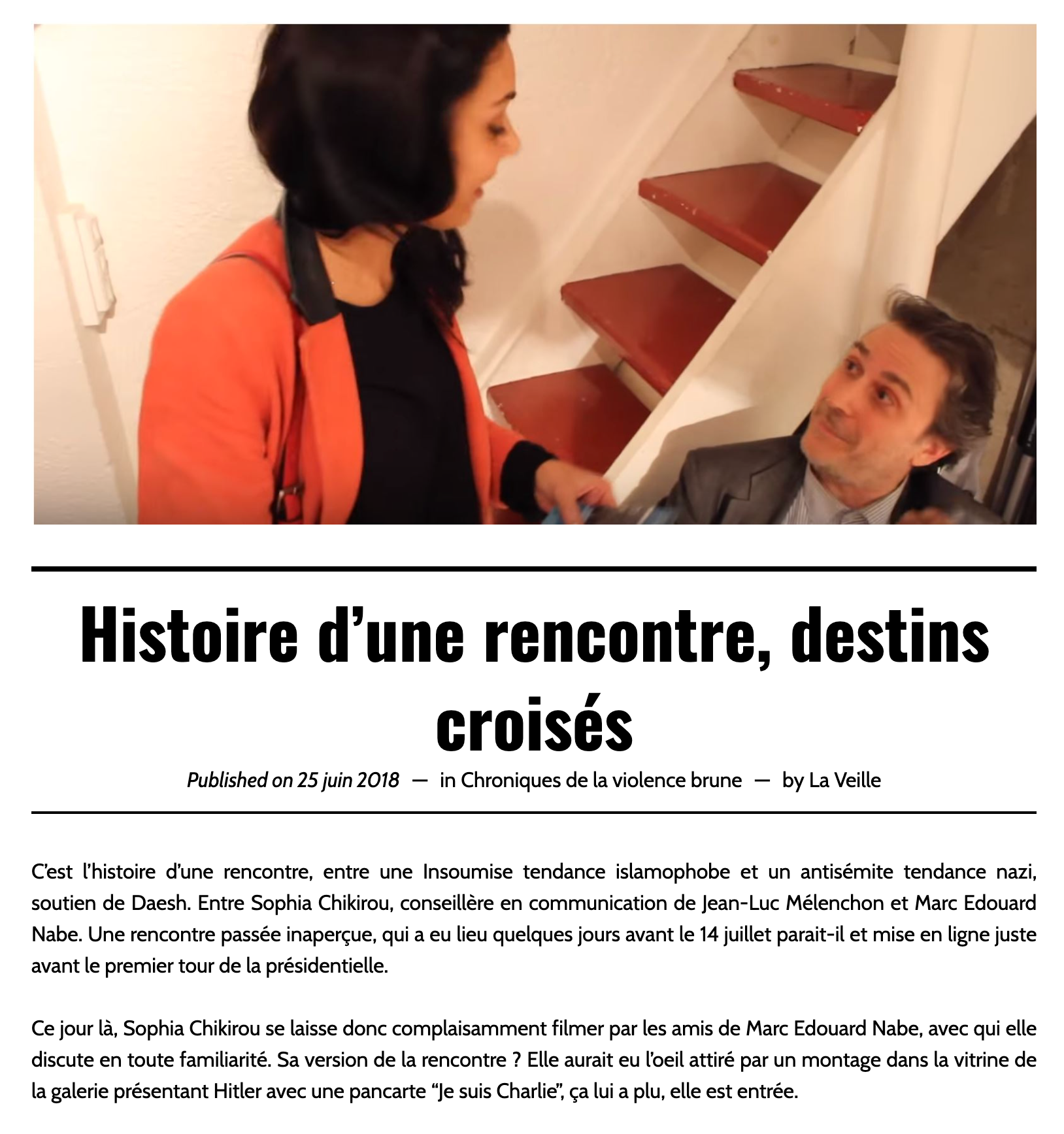 chikirou stacy chad fache pas facho nabe nazi hitler france insoumise lfi melenchon