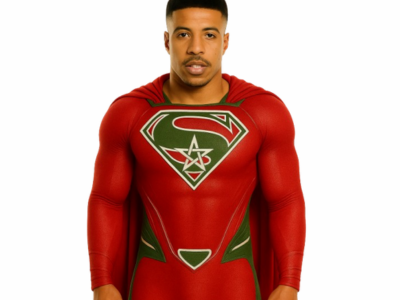 hamza igamane maroc marocain supermain super-heros buteur costume