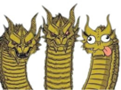 meme-king-ghidorah-dragon-dragons-hydre-extraterrestre-trois-tetes-godzilla-kaiju-monstre-debile-stupide-idiot