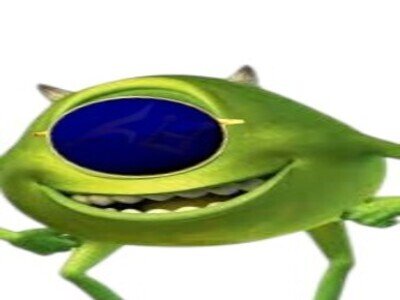 bob razowski oeil cyclope monstre et compagnie academy lunettes bleues lunette bleue monocle bleu