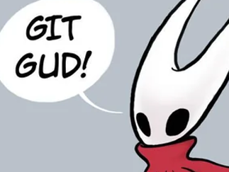 hollow knight silksong hornet git gud