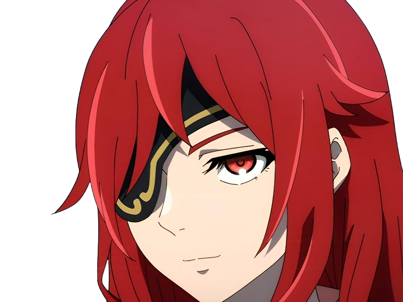 hwa ryun hwaryun hwaryeon towerofgod manhwa anime manga waifu femme sorciere rouge borgne cheveuxrouges yeuxrouges