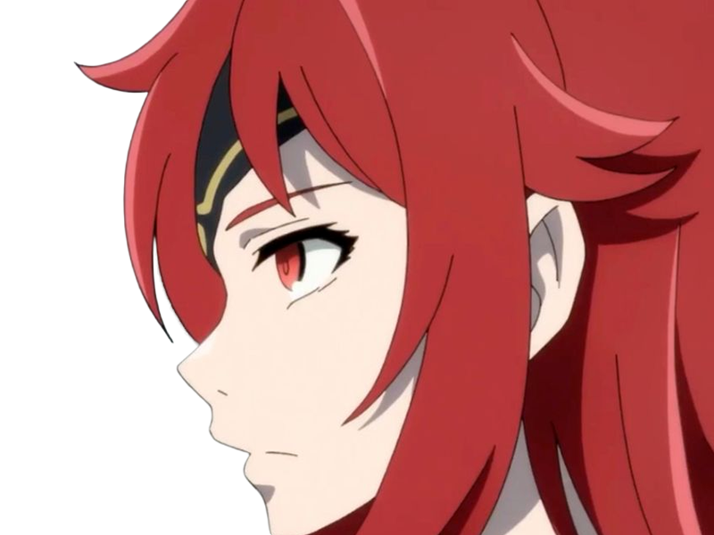 hwa ryun hwaryun hwaryeon towerofgod manhwa anime manga waifu femme sorciere rouge borgne cheveuxrouges yeuxrouges