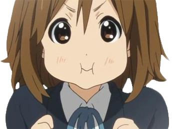 kj yui pout kikoojap hirasawa anime kon