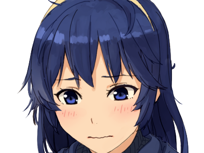 Sticker lucina fe13 fire emblem awakening lord princesse waifu futur veilleurs saint royaume ylisse cheveuxbleus yeuxbleus par Dark-63