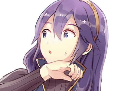 Sticker lucina fe13 fire emblem awakening lord princesse waifu futur veilleurs saint royaume ylisse cheveuxbleus yeuxbleus par Dark-63