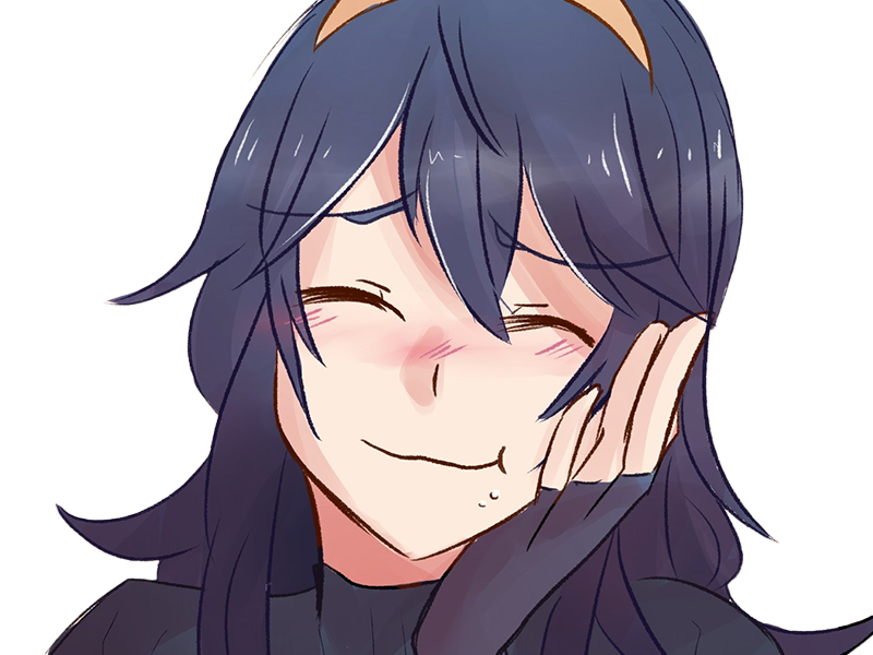Sticker lucina fe13 fire emblem awakening lord princesse waifu futur veilleurs saint royaume ylisse cheveuxbleus yeuxbleus par Dark-63