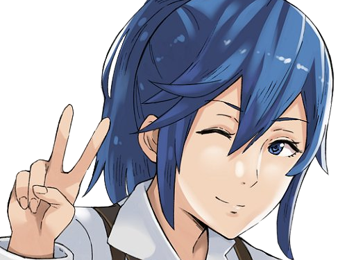 Sticker lucina fe13 fire emblem awakening lord princesse waifu futur veilleurs saint royaume ylisse cheveuxbleus yeuxbleus par Dark-63