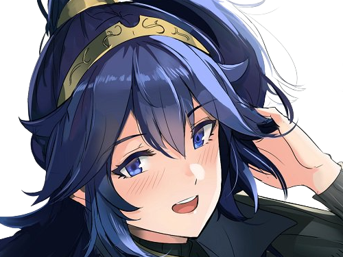 Sticker lucina fe13 fire emblem awakening lord princesse waifu futur veilleurs saint royaume ylisse cheveuxbleus yeuxbleus par Dark-63
