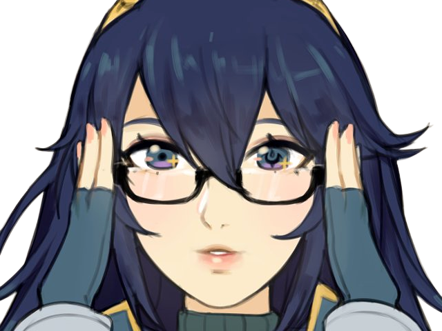 Sticker lucina fe13 fire emblem awakening lord princesse waifu futur veilleurs saint royaume ylisse cheveuxbleus yeuxbleus par Dark-63