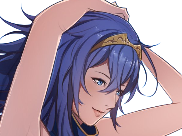 Sticker lucina fe13 fire emblem awakening lord princesse waifu futur veilleurs saint royaume ylisse cheveuxbleus yeuxbleus par Dark-63