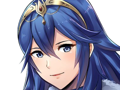 Sticker lucina fe13 fire emblem awakening lord princesse waifu futur veilleurs saint royaume ylisse cheveuxbleus yeuxbleus par Dark-63