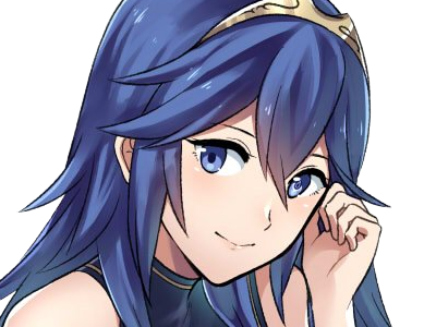 Sticker lucina fe13 fire emblem awakening lord princesse waifu futur veilleurs saint royaume ylisse cheveuxbleus yeuxbleus par Dark-63