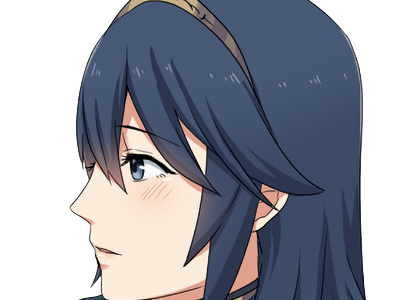Sticker lucina fe13 fire emblem awakening lord princesse waifu futur veilleurs saint royaume ylisse cheveuxbleus yeuxbleus par Dark-63