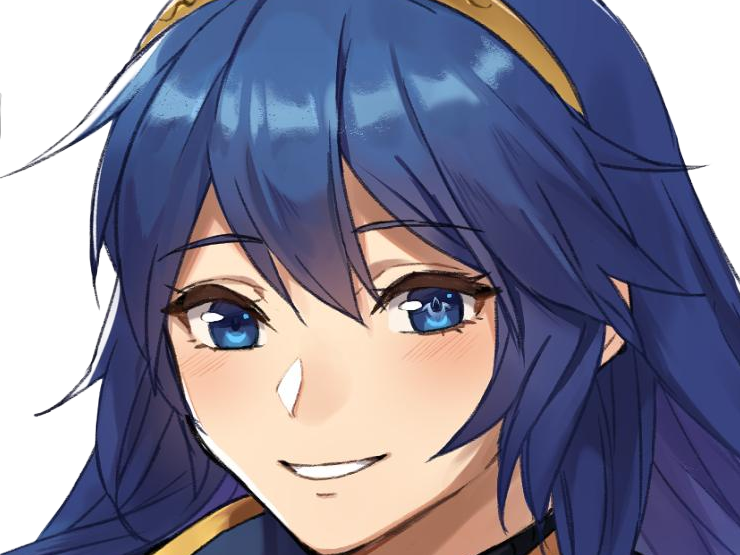 Sticker lucina fe13 fire emblem awakening lord princesse waifu futur veilleurs saint royaume ylisse cheveuxbleus yeuxbleus par Dark-63
