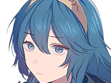 Sticker lucina fe13 fire emblem awakening lord princesse waifu futur veilleurs saint royaume ylisse cheveuxbleus yeuxbleus par Dark-63