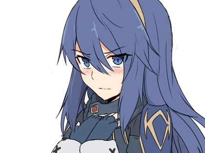 Sticker lucina fe13 fire emblem awakening lord princesse waifu futur veilleurs saint royaume ylisse cheveuxbleus yeuxbleus par Dark-63